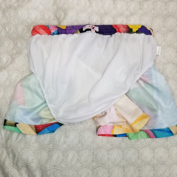 AMS swimwear popsicle print swim shorts multi color size XG beach gym mesh liner - Picture 7 of 10